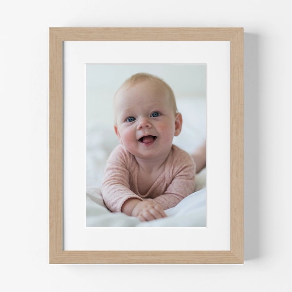 Natural Wood Framed Photo Print
