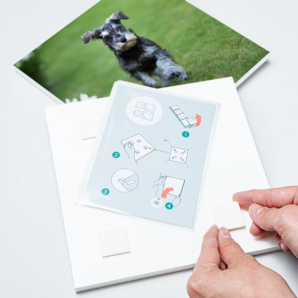 Peel and Stick Foam Photo Tiles For Wall