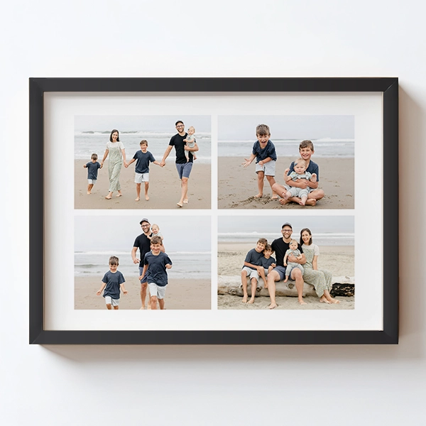 Landscape Framed Collage Print
