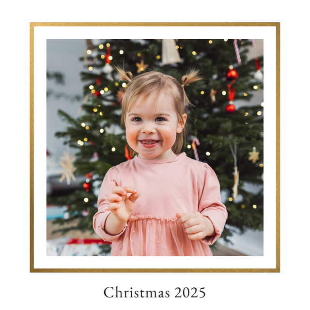 Royal Personalised Christmas Card