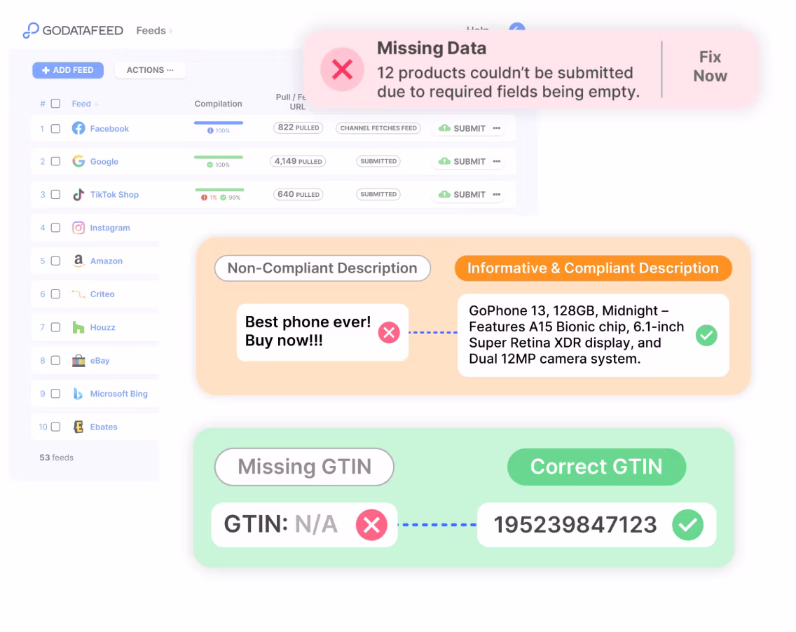 Build new feeds (fast)