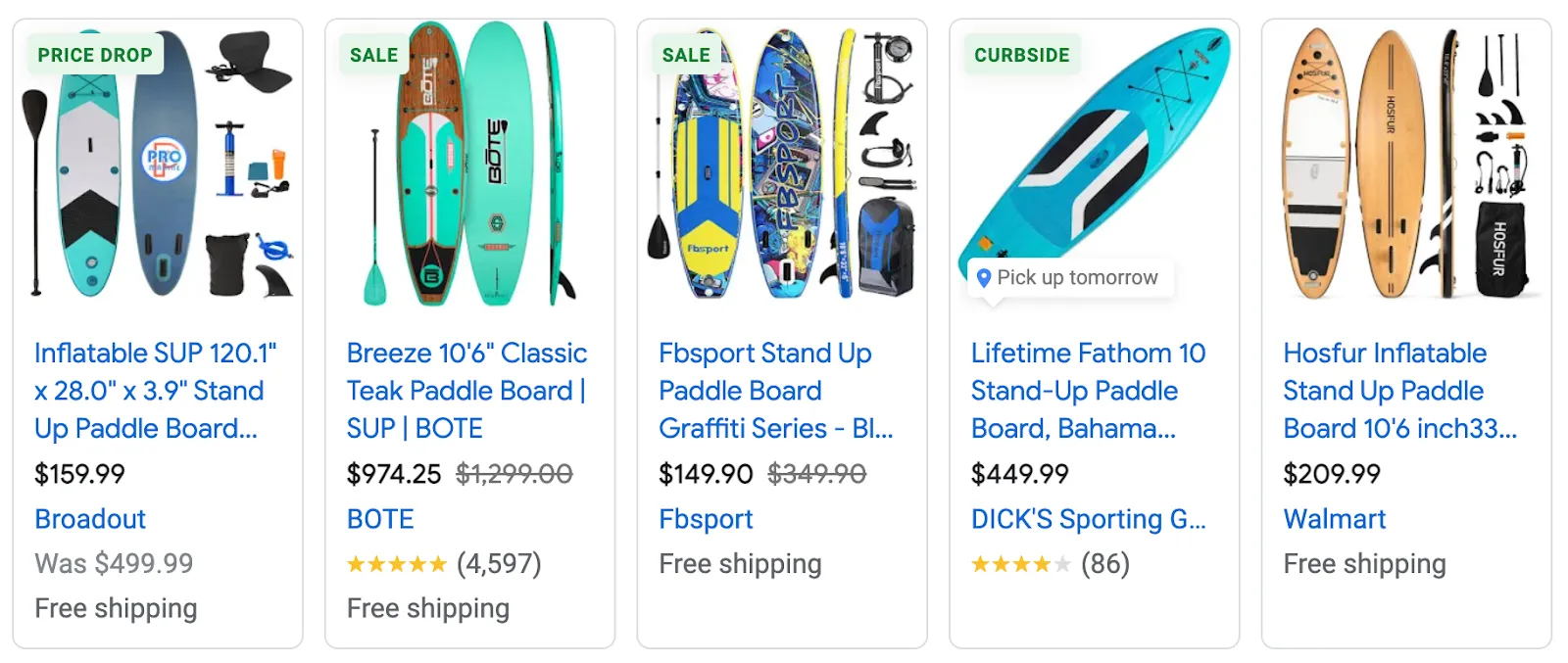 google local inventory ads curbside pickup
