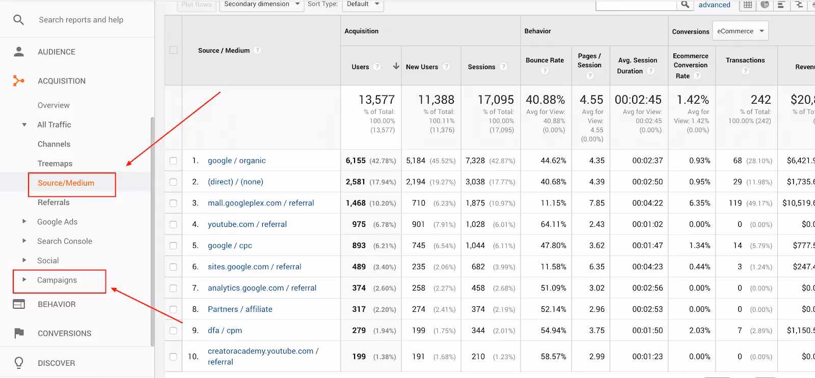 Set up UTM tracking