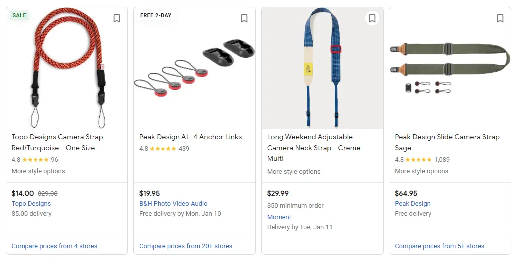 google promotions product listings sale free fast shipping