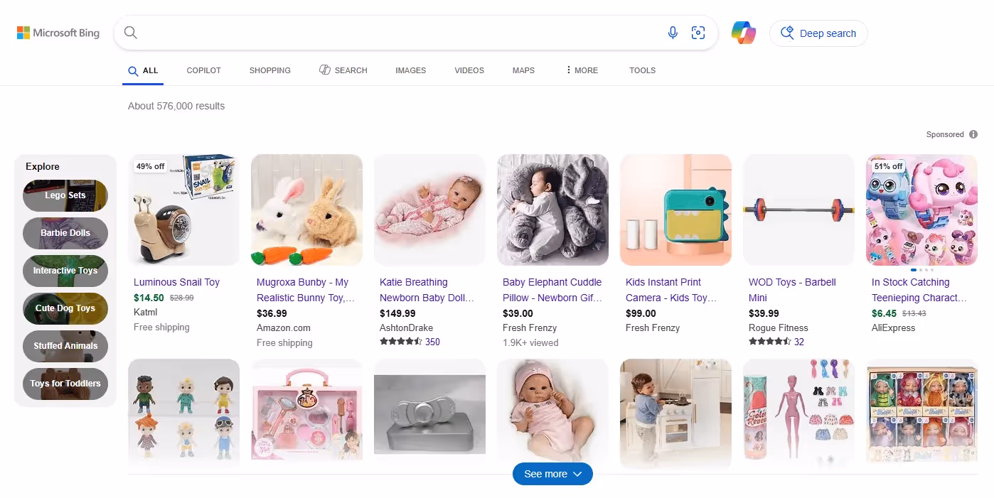 Microsoft Shopping