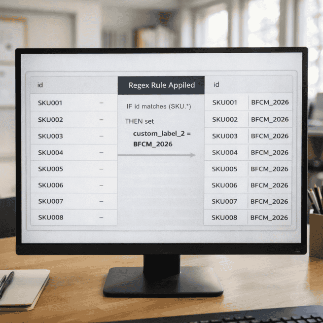 regex-seasonal-badge-automation-bfcm-2026