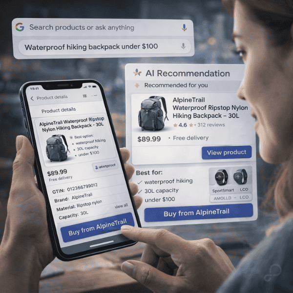 A big Featured image on the homepage