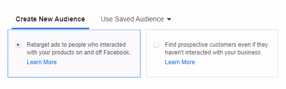facebook retargeting to help with cart abandonment