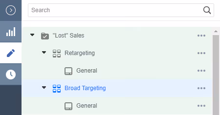 retargeting and broad targeting product marketing facebook