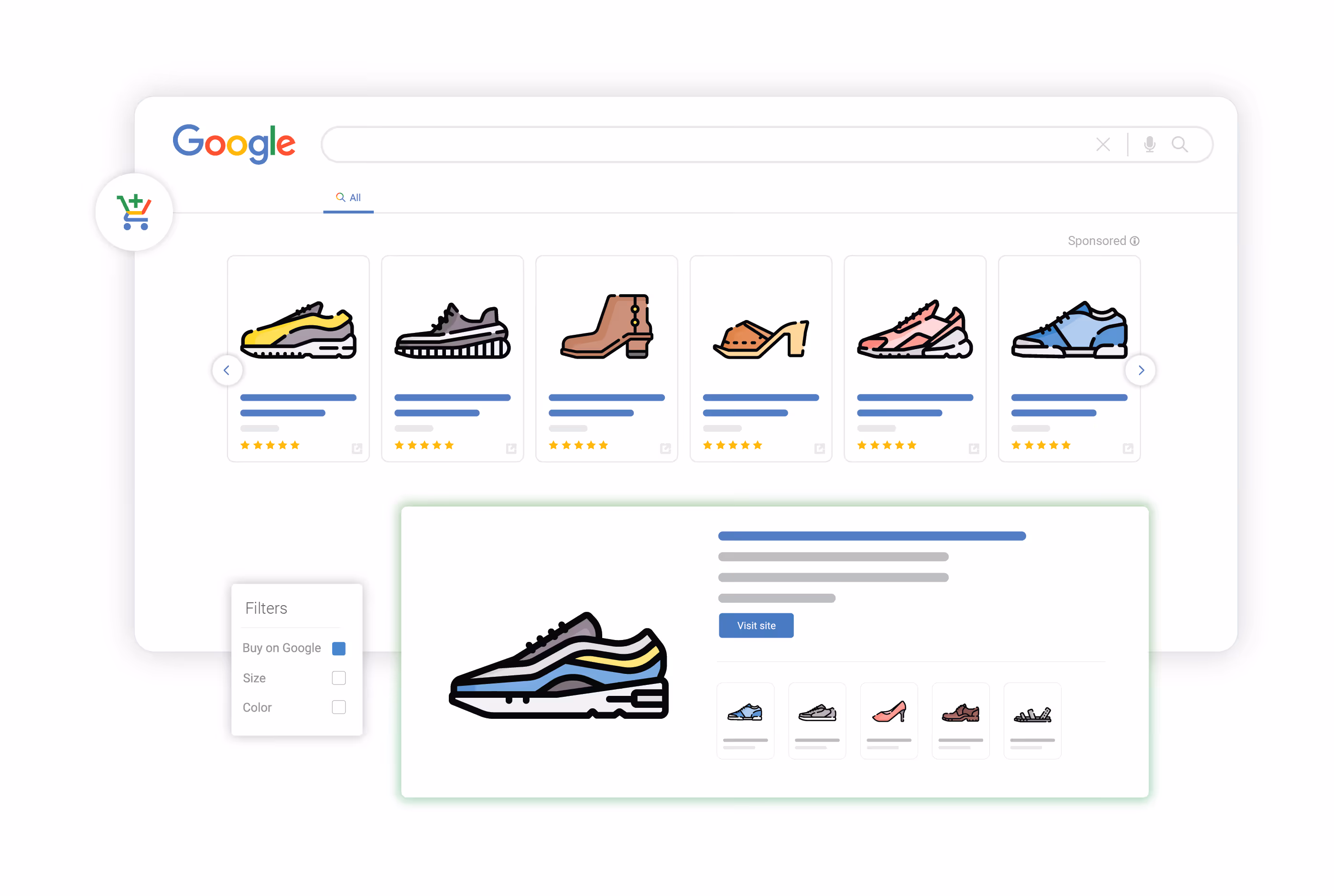 google for retail buy on google listings