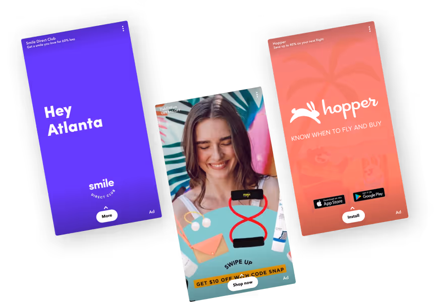 snapchat personalized dynamic product ads