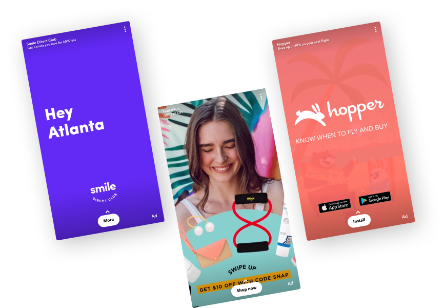 snapchat personalized dynamic product ads