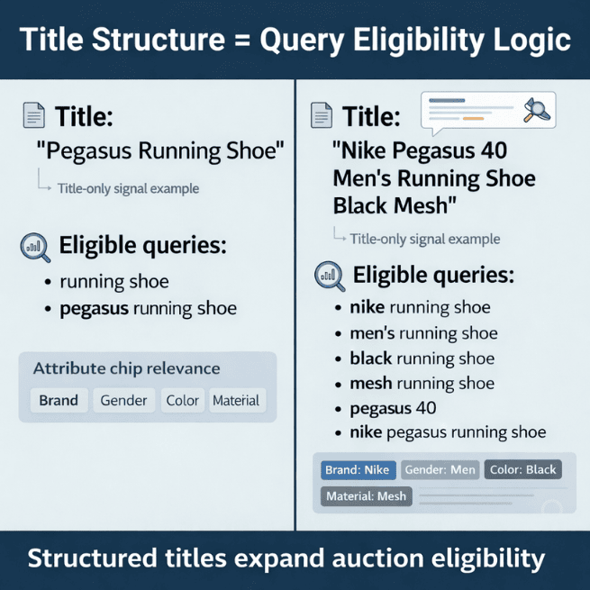 Title Structure = Query Eligibility Logic