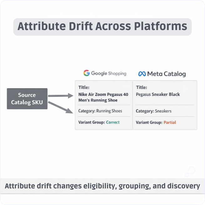 Attribute Drift Across Platforms