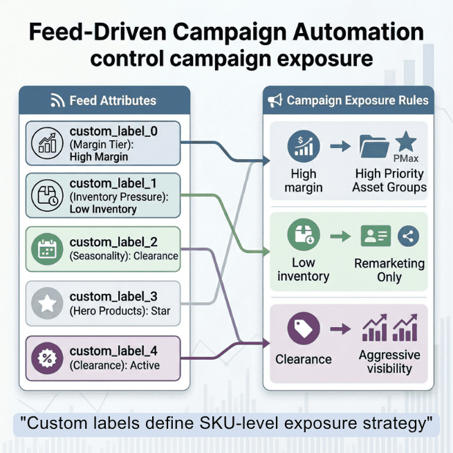 Custom Labels Control Campaign Exposure