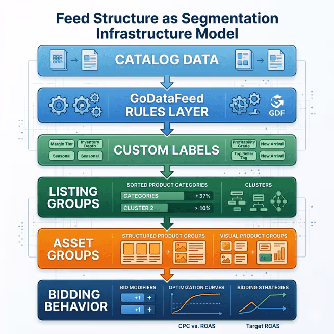 Feed Structure as Segmentation Infrastructure Model