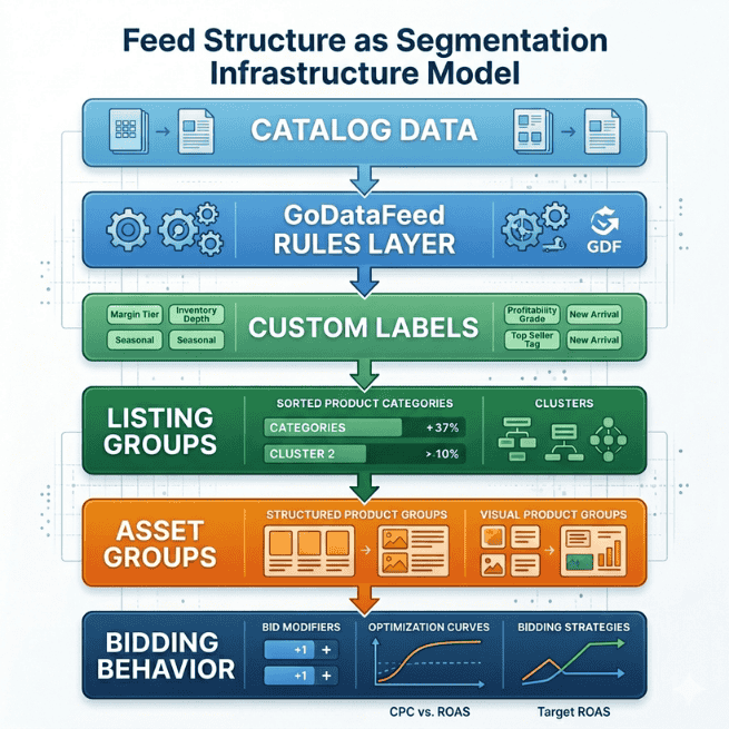 Feed Structure as Segmentation Infrastructure Model