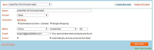 Google Shopping - Performance Alerts