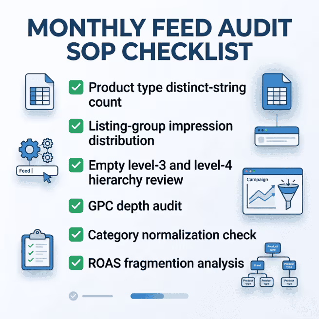 Monthly Feed Audit SOP Checklist
