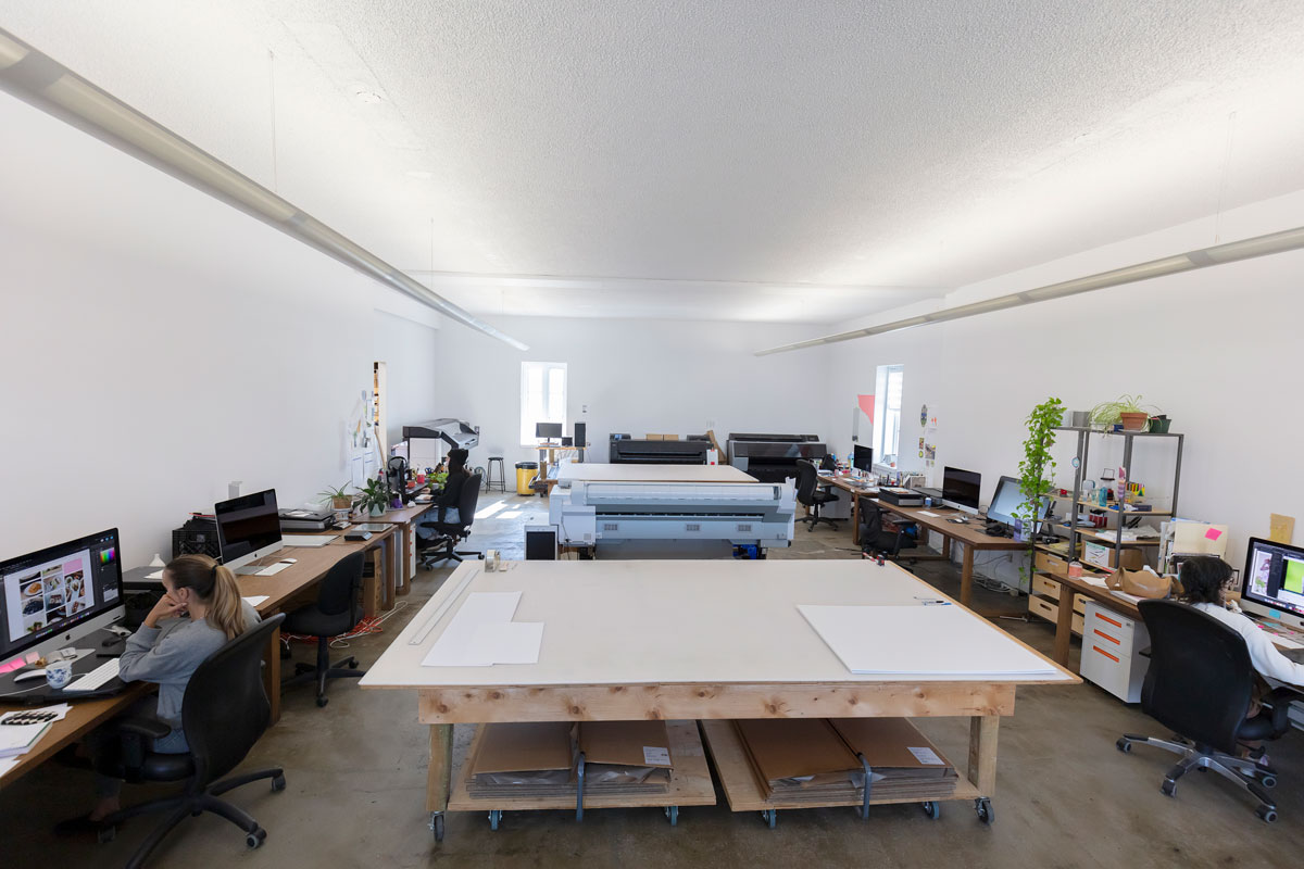 Atelier de production du Centre SAGAMIE