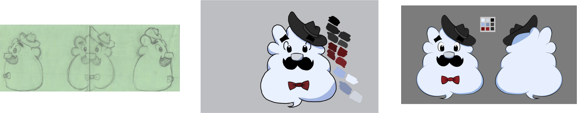 Character board for Cloud Corleone
