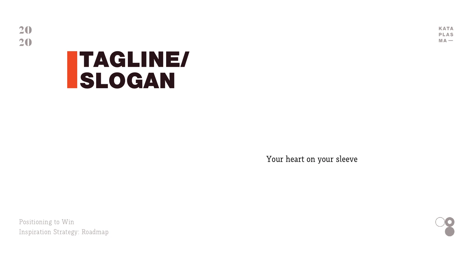 Roadmap page with the Tokens in Time slogan: Your heart on your sleeve.