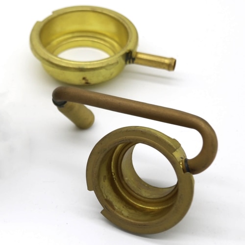 Brazed fitting brass and aluminum, fittings, aluminium