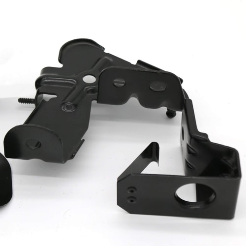 Metal bracket complex stamped, aluminum, aluminium, steel, brass