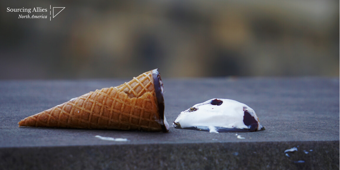 Buying from Alibaba - Lost ice cream