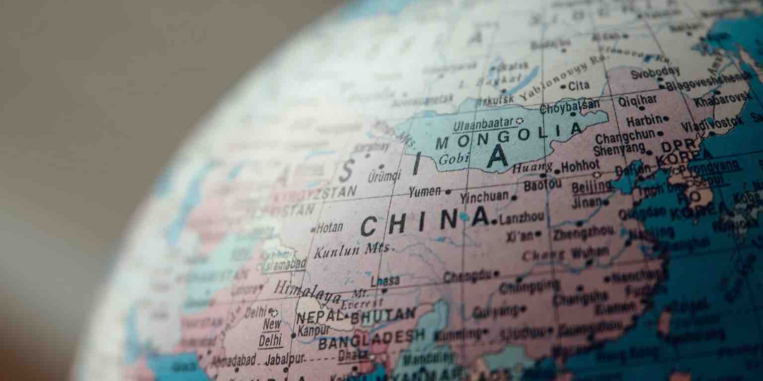 Quality control in China - Map if China
