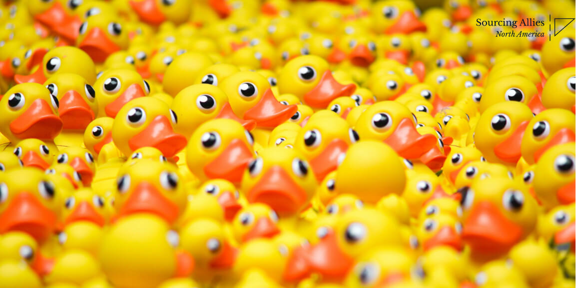 Import from China - Lot's of rubber ducks