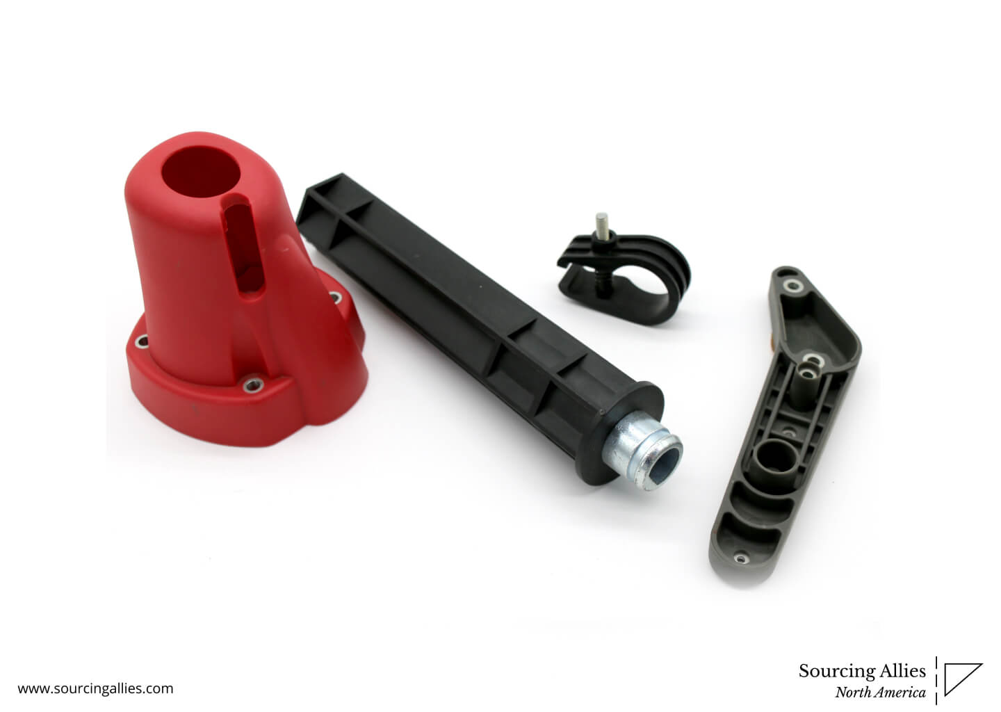 Outsourcing to lower manufacturing cost - Injection moldied parts