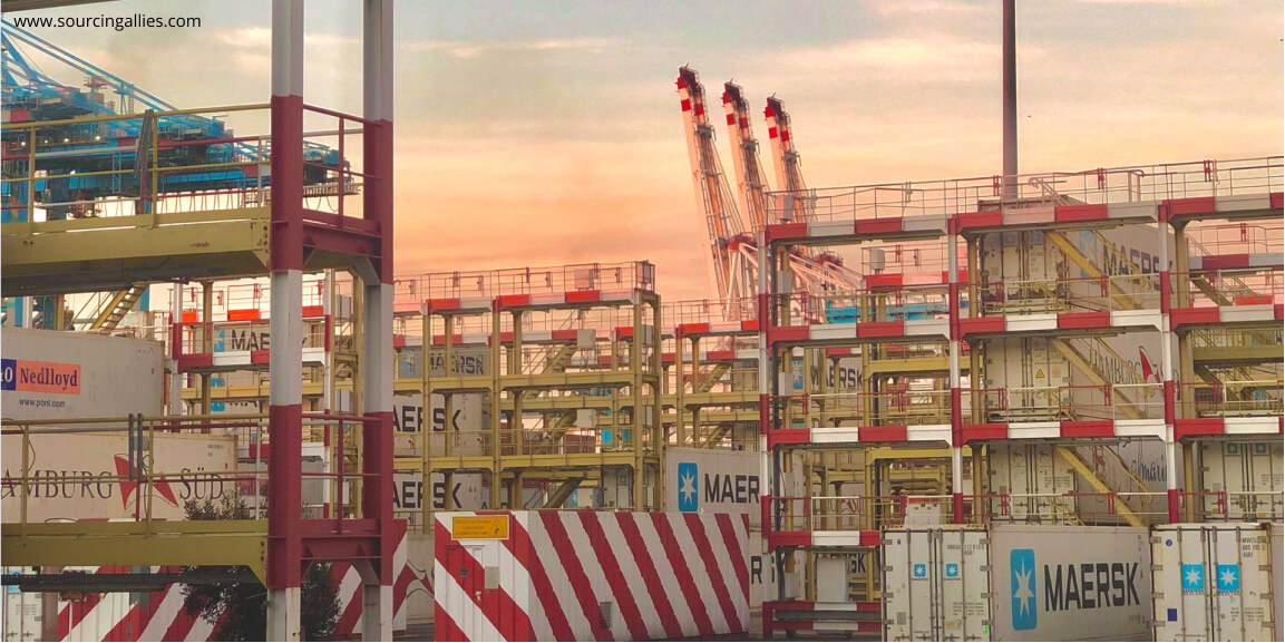China shipyard