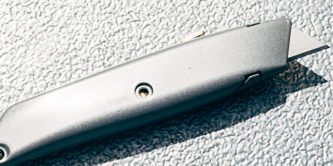 Aluminum casting - Knife