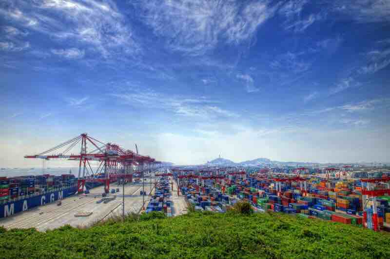 China sourcing agent - Containers a a port
