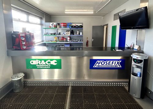 Photo of new counter