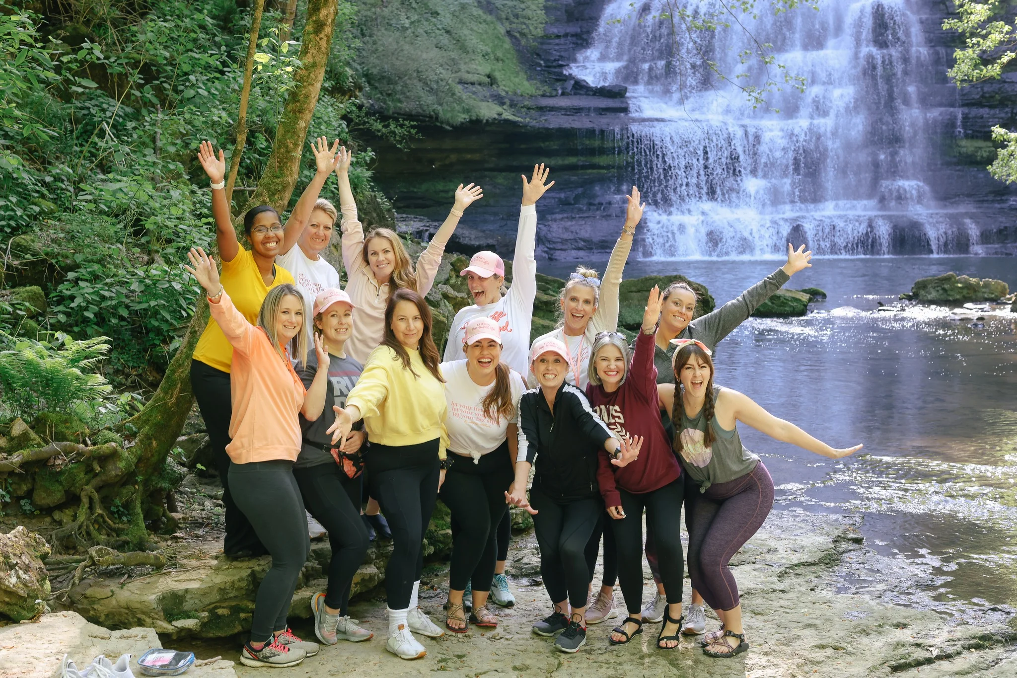 A group retreat at Evins Mill resort near Nashville Tennessee.