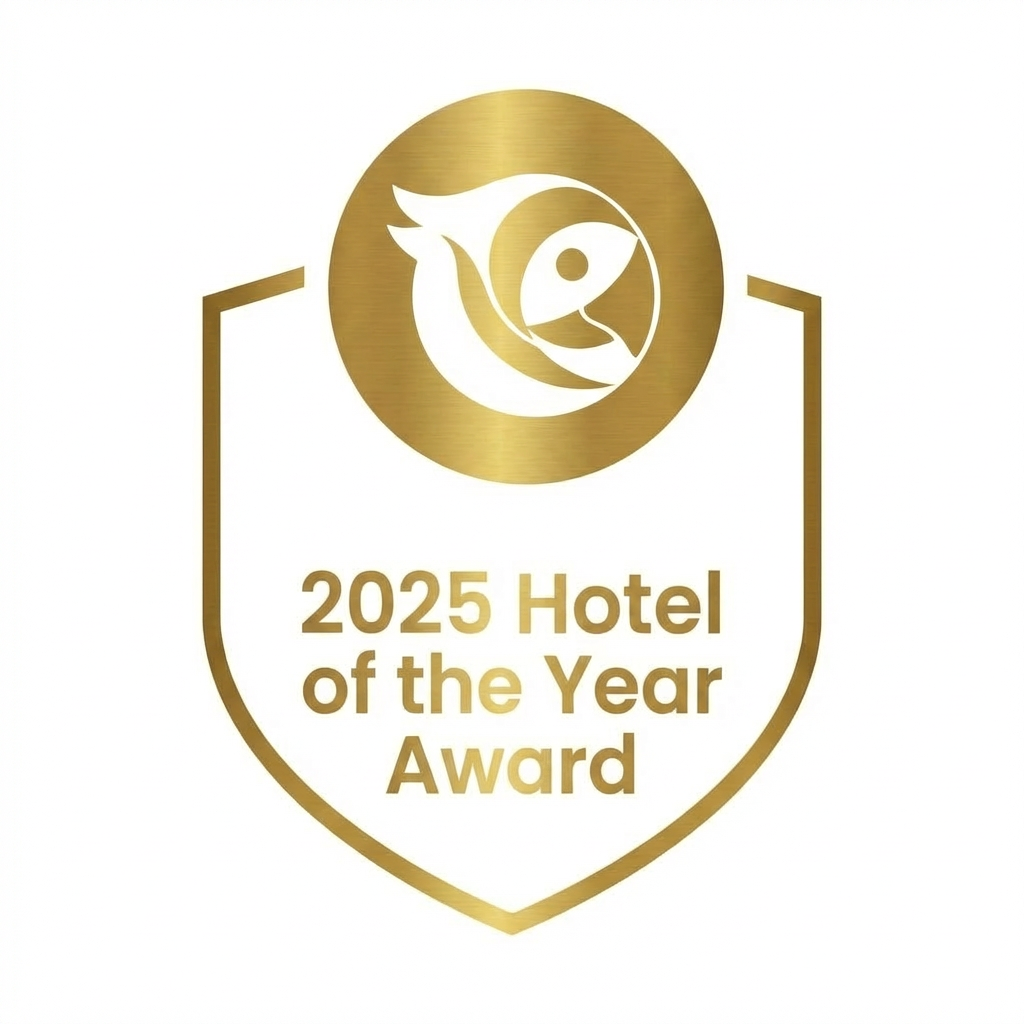 A colorful logo for the THAG organization.