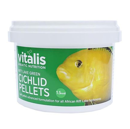 Vitalis Cichlid Herbivore Pellets (Green)