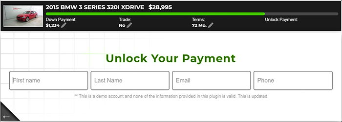 LumEx Payment & Financing Submission Form