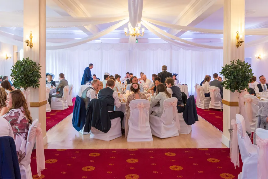 Glen Yr Afon wedding ballroom