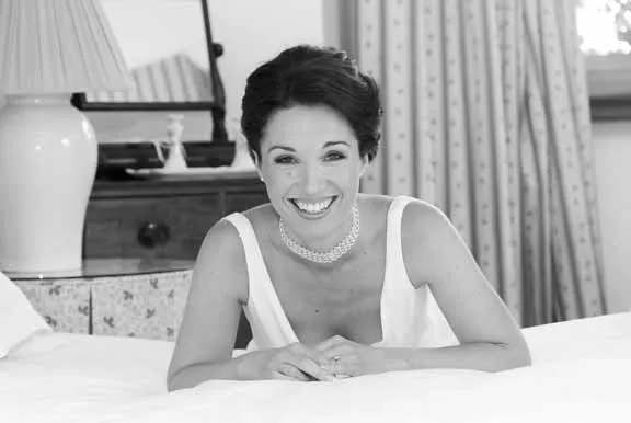 Llangoed hall wedding bridal room