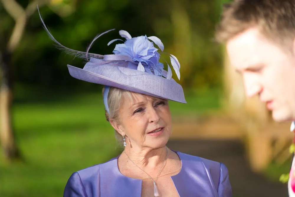 Pencoed House winter wedding mother of the groom