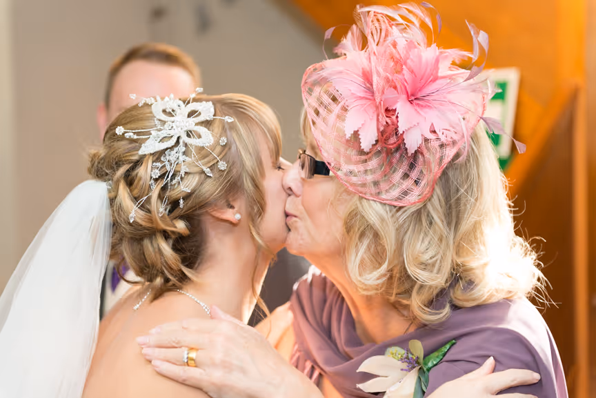 bride and mother Greenmeadow Golf Club, Cwmbran
