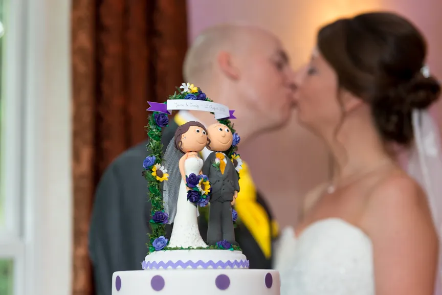 Glen Yr Afon wedding wedding cake