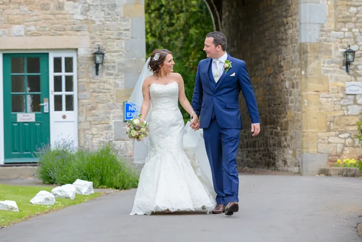 Glen Yr Afon wedding bride laughing