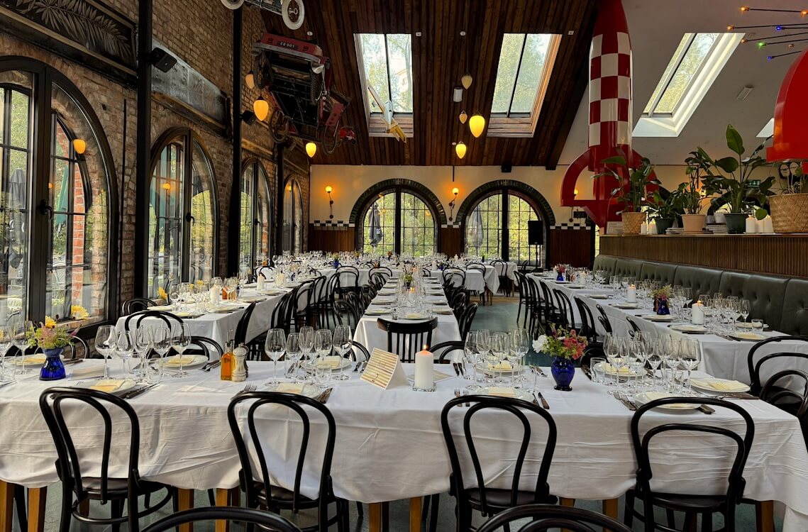 Villa Paradiso Majorstuen restaurant italiensk pizza oslo julebord billig