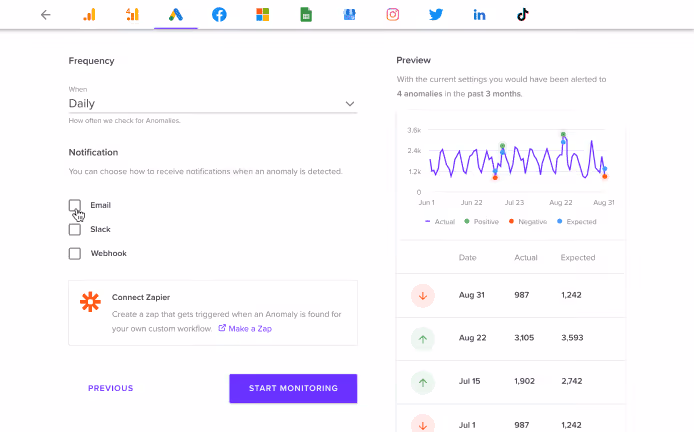 Setup Notifications