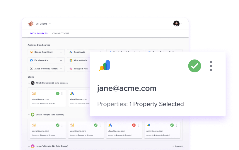 Connect All Data Sources