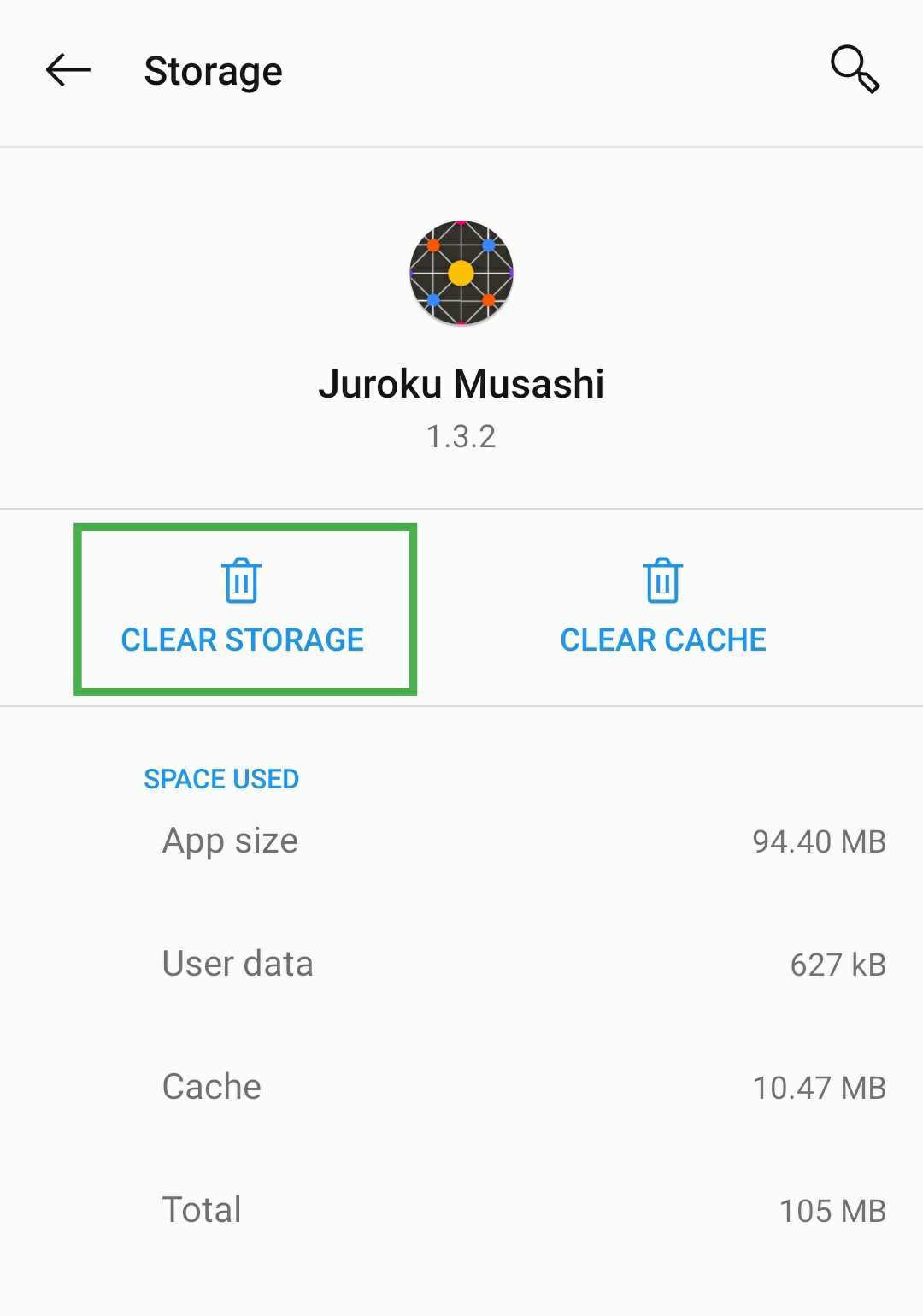 Delete Instructions for Juroku Musashi
